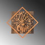 Wallity Life Begins After Coffee - Cobre